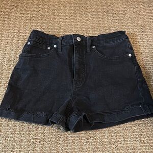 Madewell shorts, size 28, black